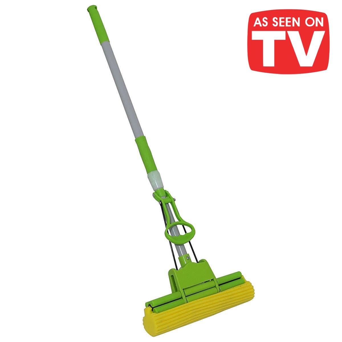The ultimate Super Mop! Cleaning mop with adjustable telescopic handle PVA Super absorbent - Ideal for wet floor - sponge mop pro cleaner self wringing