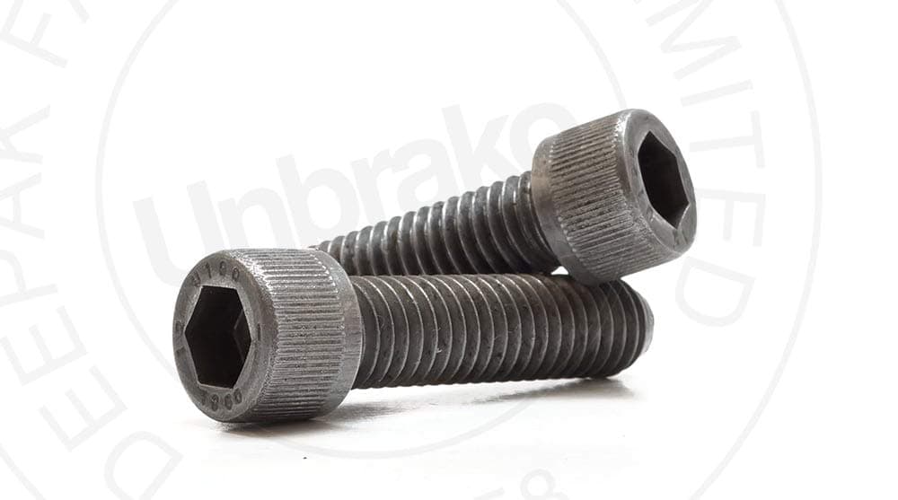 Socket Head Cap Screw, 1960 Series, 4-40 UNC Thread, 1/4" Long, Fully Threaded, Alloy Steel, Unbrako, Black Oxide
