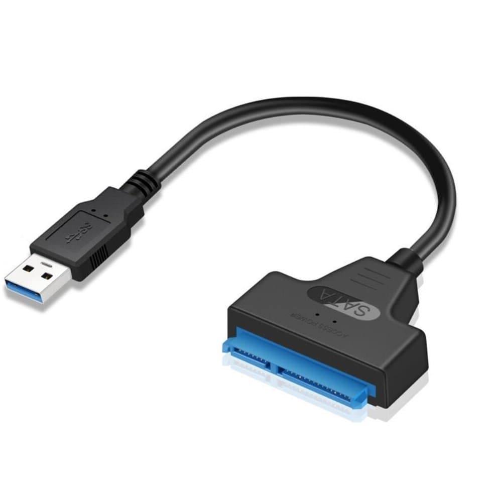 USB 3.0 to SATA22P Hard Drive Adapter Cable for 2.5" SSD/HDD Hard Disks - SATA to USB 3.0 External Converter and Cable,USB 3.0-SATA III converter