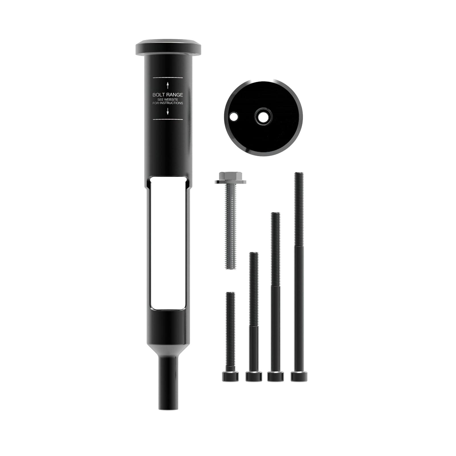 EDC V2 Threadless Carrier Black, One Size