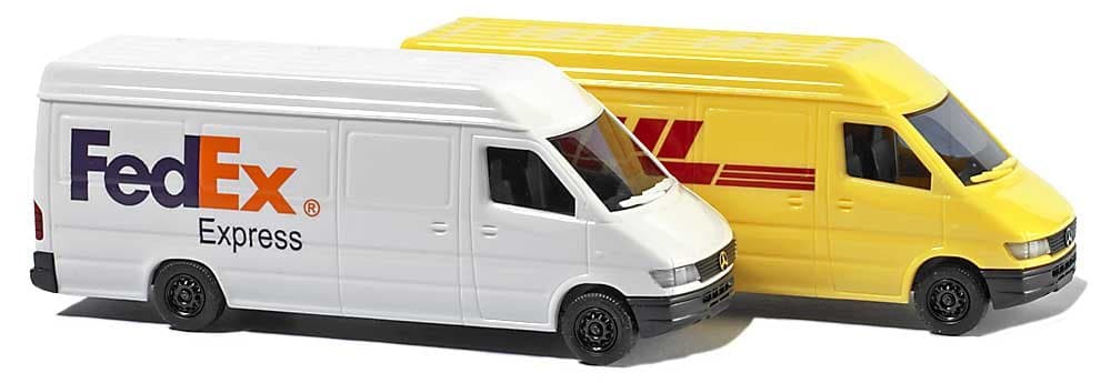 8304 MB Sprinter FedEx/DHL 2/N Scale Vehicle, N scale (1:160)
