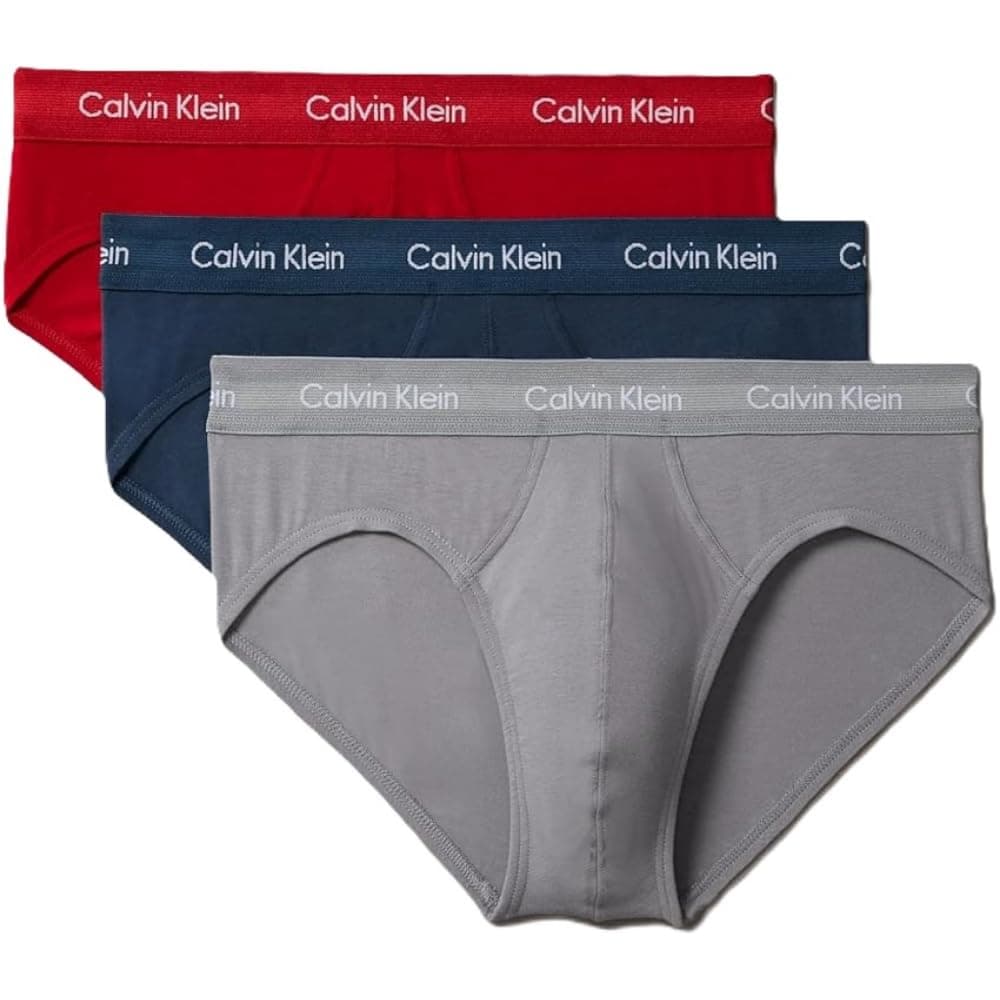 Calvin KleinMen's Cotton Stretch 3-Pack Brief