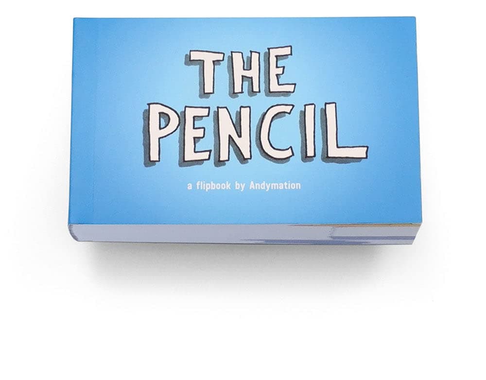 Andymation's Pencil Print Flip Book