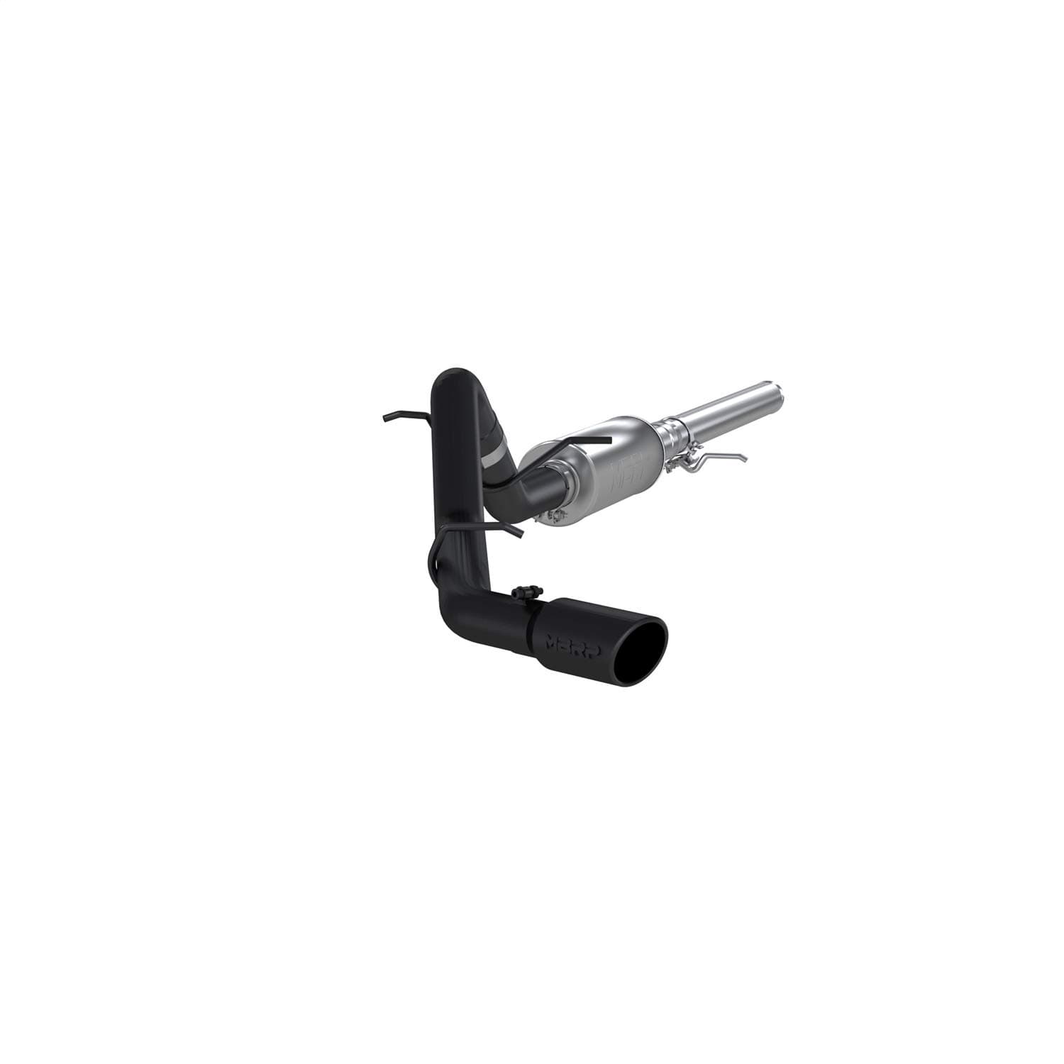 MBRP S5338BLK 3" Cat Back Exhaust System (Single Side Exit Black)