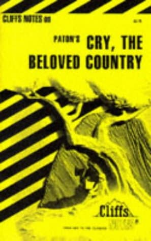 Notes on Paton's "Cry, the Beloved Country"