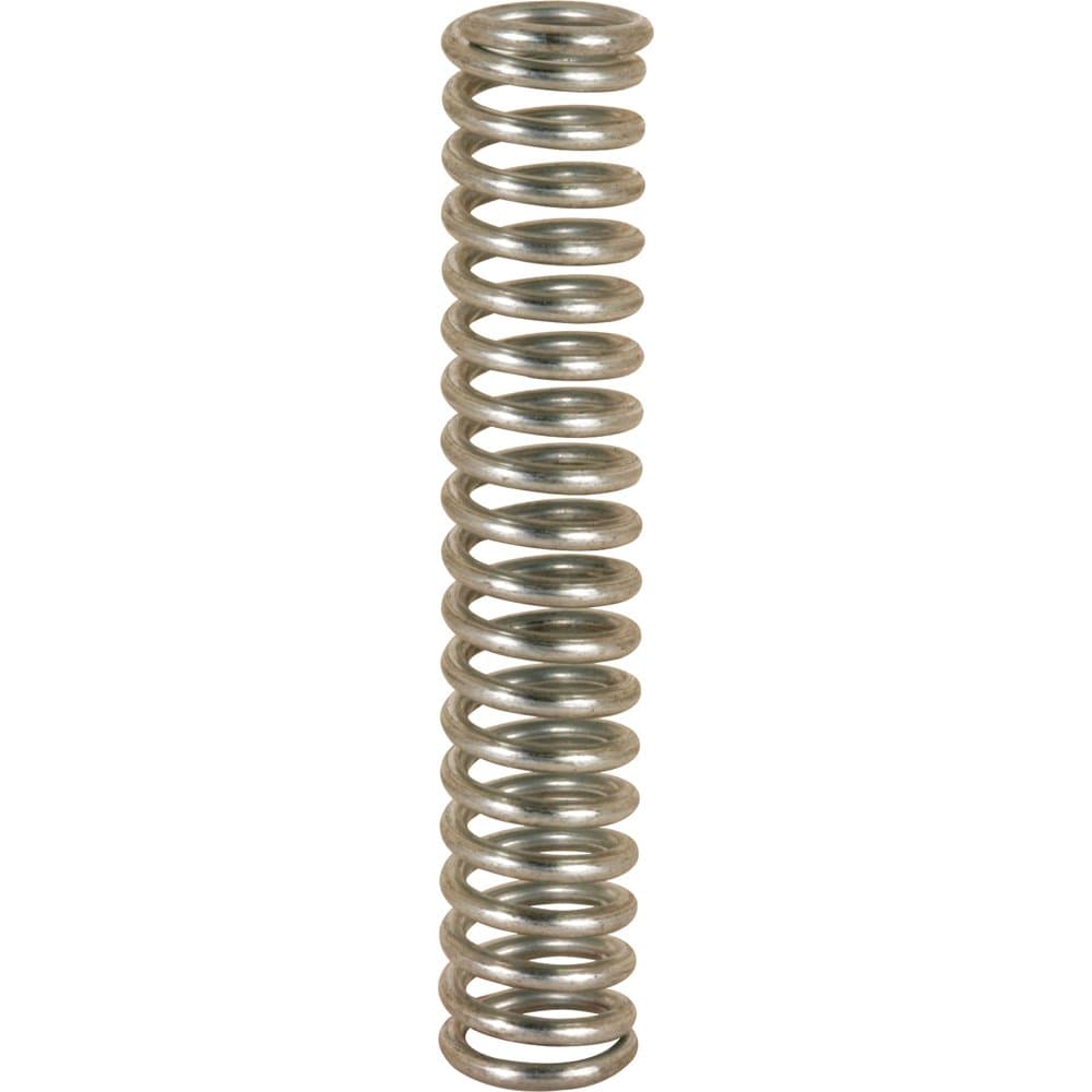SP 9710 Compression Spring, Spring Steel Construction, Nickel-Plated Finish, 0.072 GA x 1/2 In. x 2-3/4 In. (2 Pack)