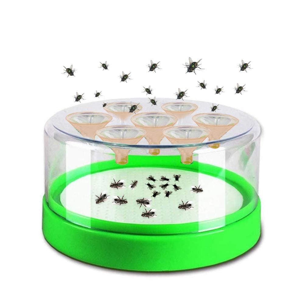 Fly Trap, Automatic Fly Catcher Fly Trap Box Fly Repellent Indoor Flytrap Catcher Hotel Home Fly Trap Device