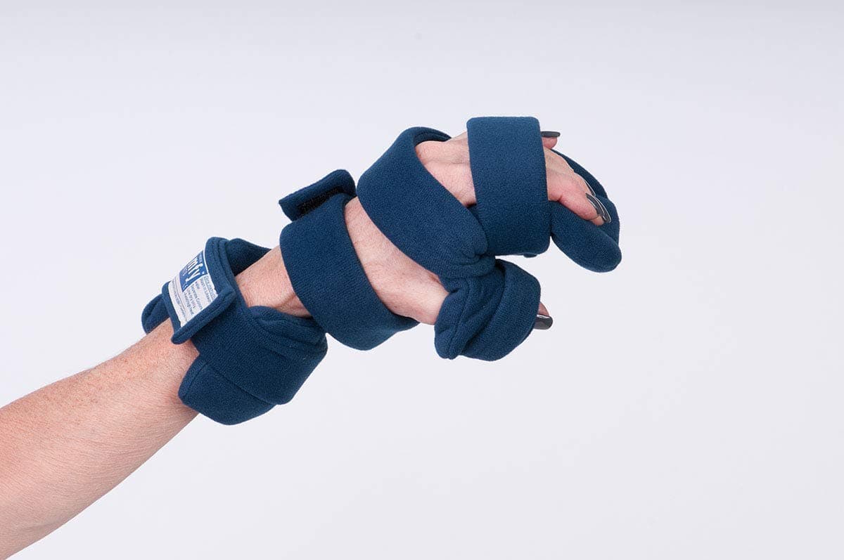 Comfy SplintsProgressive Rest Hand Support W/ Five Straps (Finger Separator Included) - Adult, Right - 1 Each / Each - 24-3316