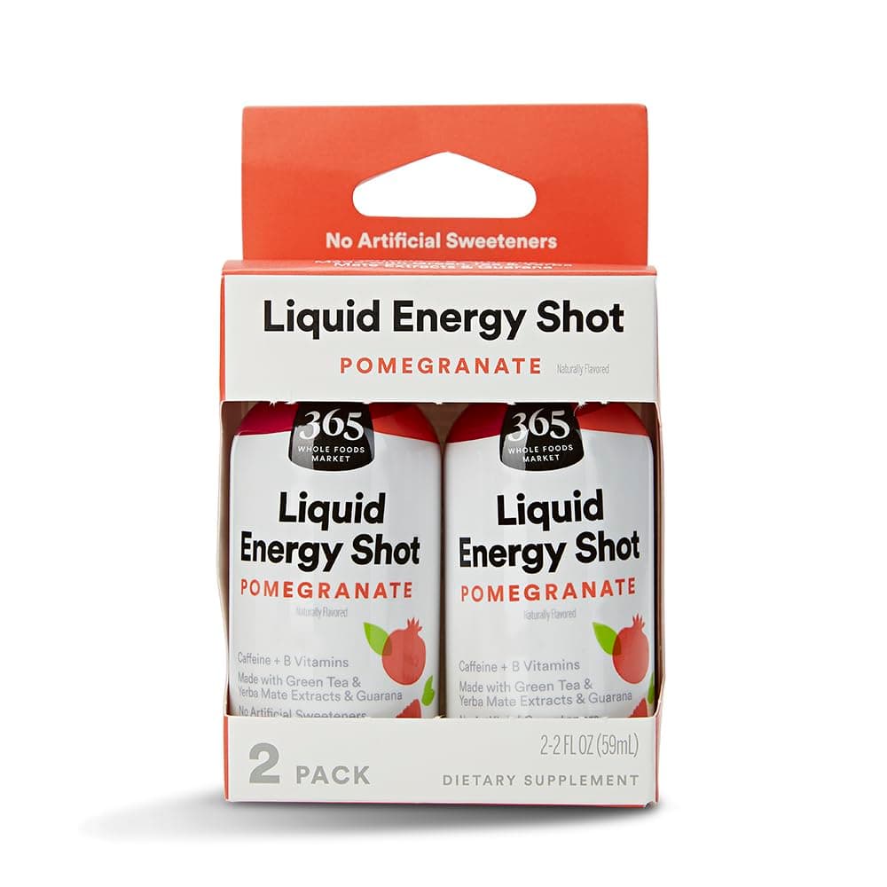- Energy Shot, Pomegranate, 2 Fl Oz, 2 Pack