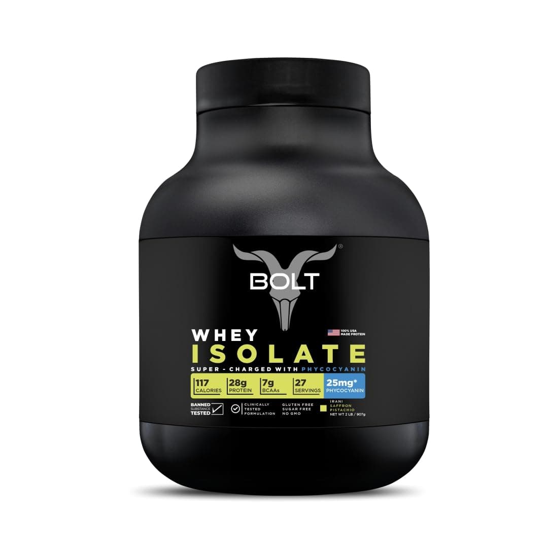 - 100% Whey Isolate Powder| 28g Protein Per Scoop, 7G BCAA |Irani Saffron Pistachio | 27 Servings | 2lb,907G| Muscle Recovery | Lean Muscle Support | Low Carb | Fast Absorption |Gluten-Free | Easy to Digest