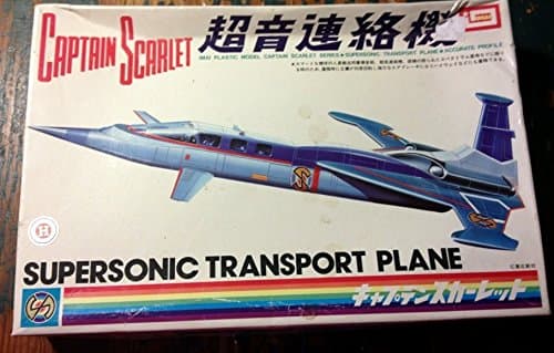 Captain Scarlet Supersonic Transport Plane Model Kit