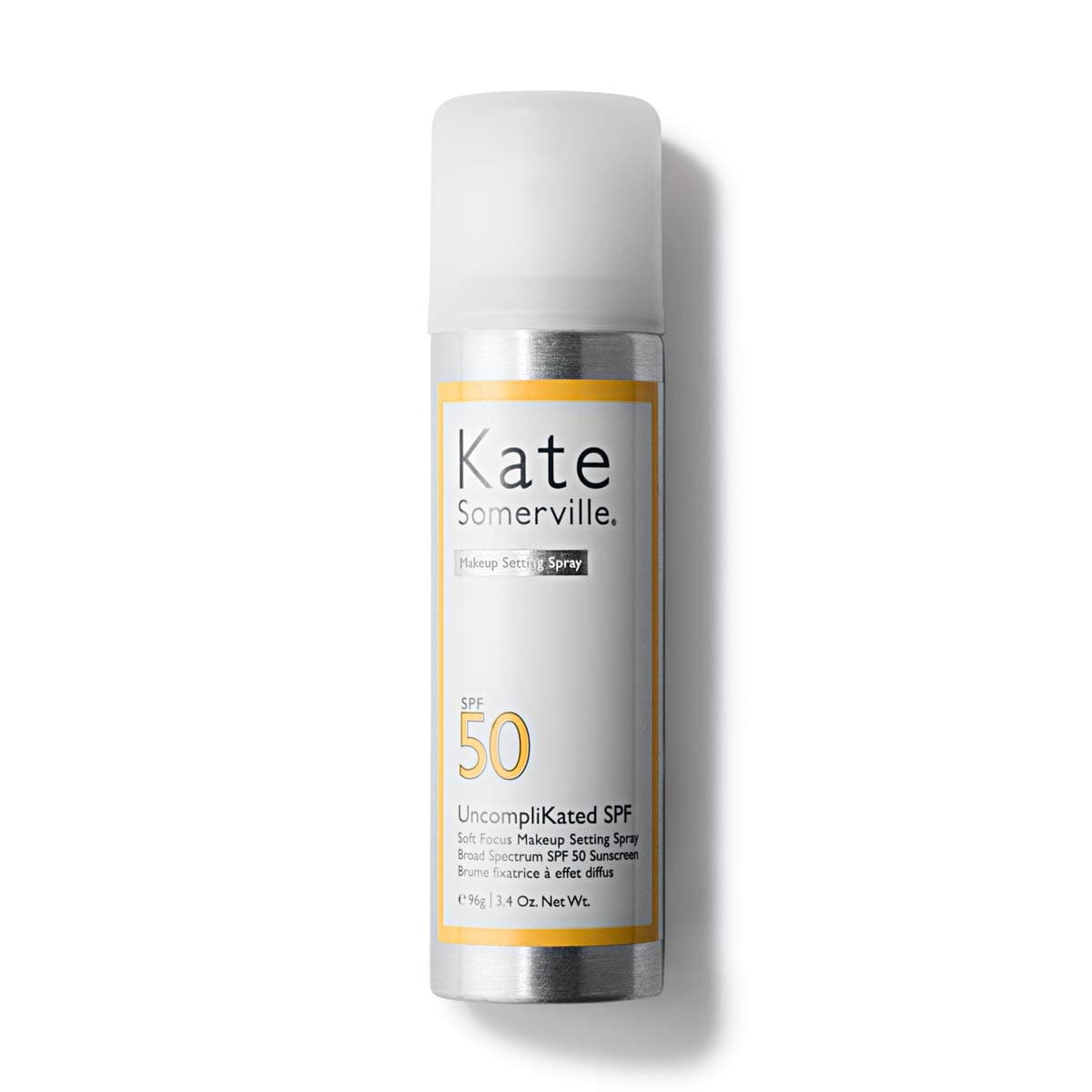 Kate Somerville UncompliKated SPF – SPF 50 Face Sunscreen and Soft Focus Makeup Setting Spray, Daily Use Sun Protection with Matte Finish, 3.4 Fl Oz
