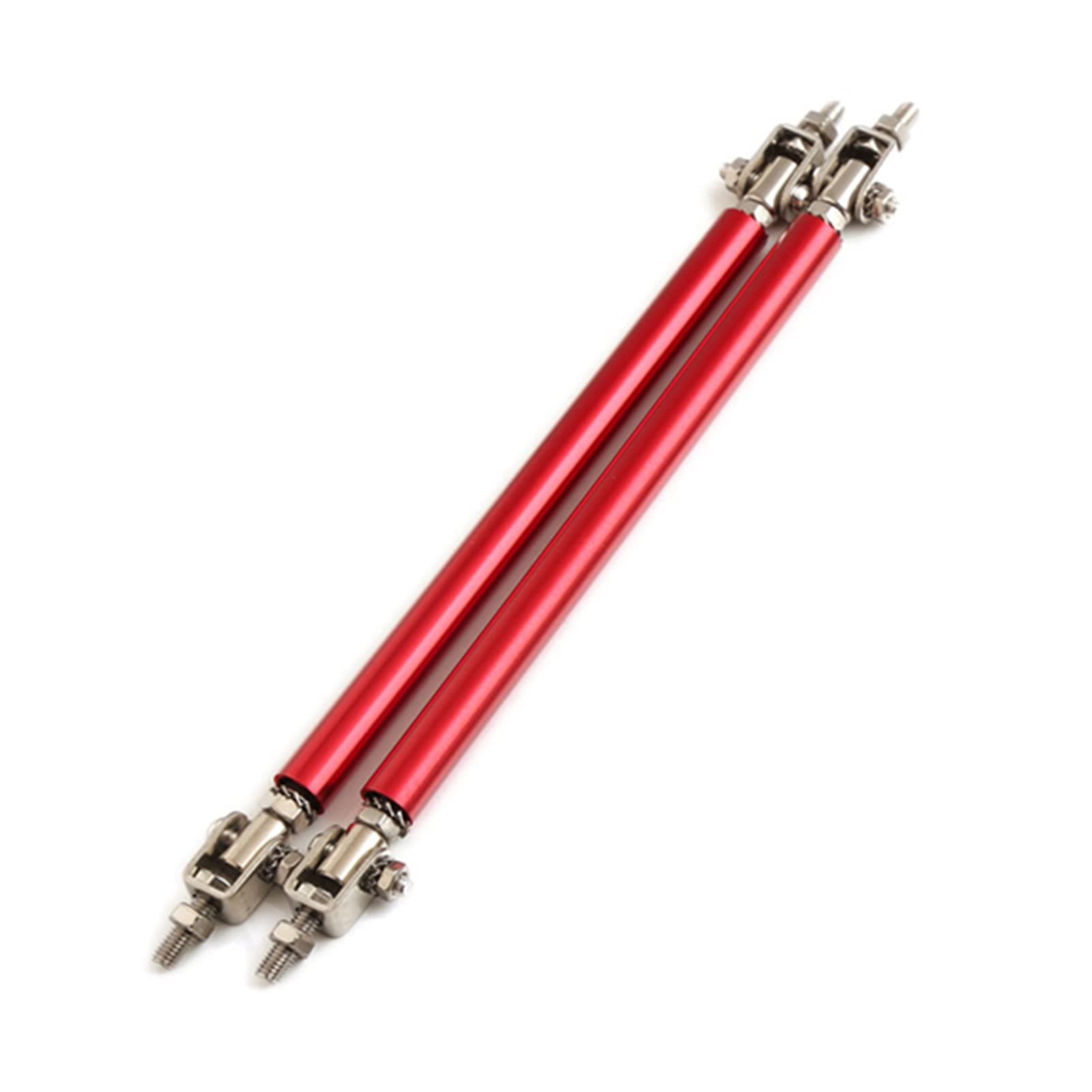 Irovami 2PCS 100-200mm Adjustable Front Bumper Lip Splitter Strut Tie Bar Support Rod