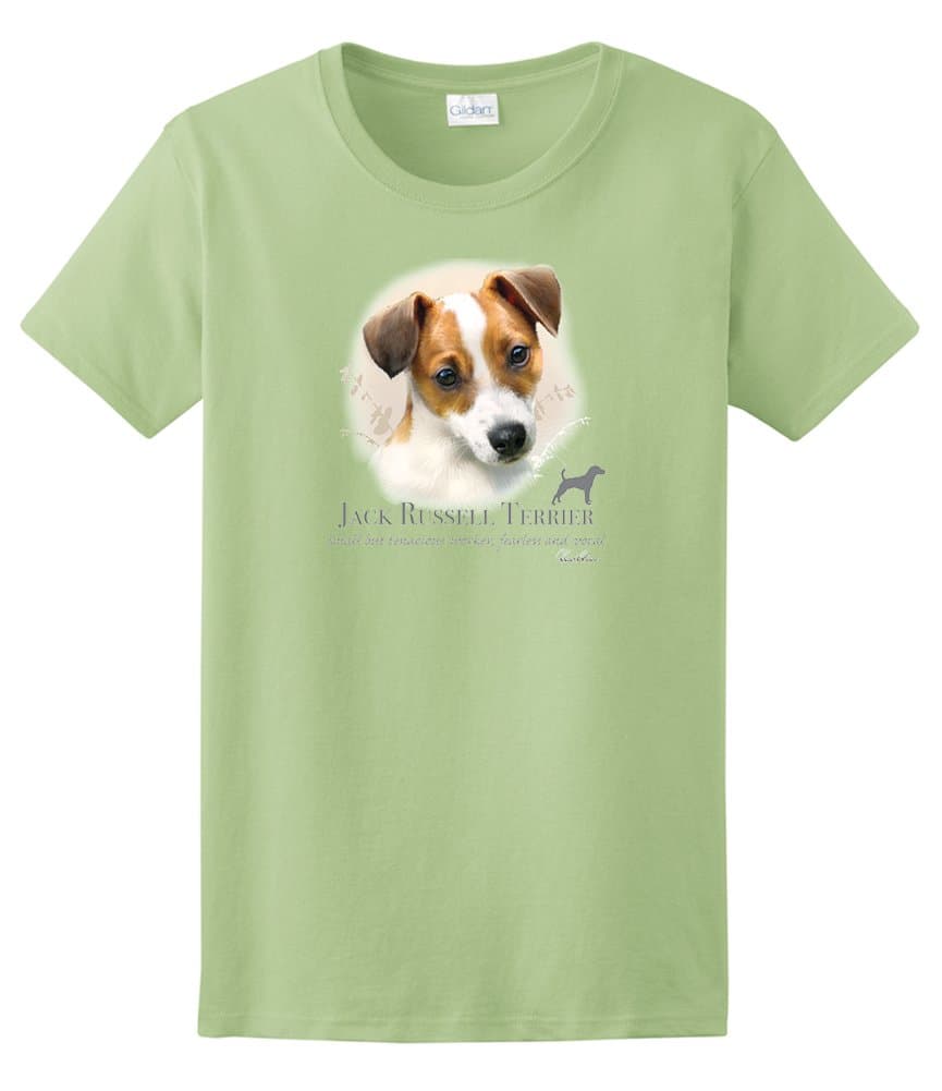 Express Yourself Ladies Jack Russell Head Tee