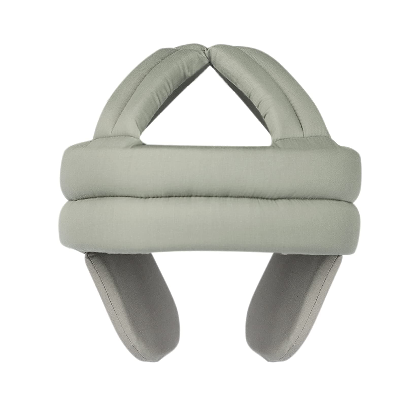 Elderly Anti-Fall Helmet Head Protection Hat Breathable Head Soft Sponge Anti Collision Cap Safety Adjustable Head Protection Soft Hardhat Cap Head Safety Hat for Prevention Fall & Shock (Grey)