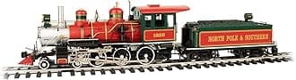 Trains - 4-6-0 Steam Locomotive with Metal Gears - Christmas - Large G Scale