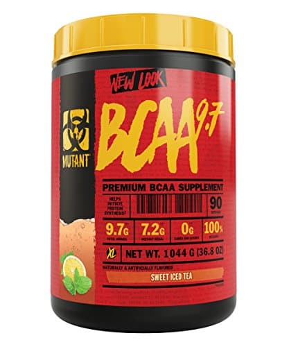 Mutant BCAA 9.7 Supplement BCAA Powder with Micronized Amino Energy Support Stack - 1044 g - Sweet Iced Tea
