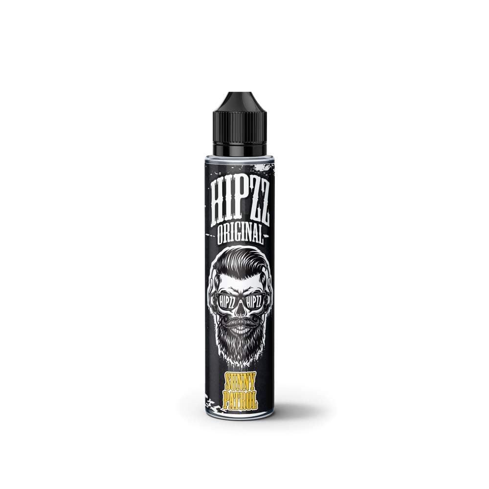 Hipzz Original Premium E Liquid 100ml 0mg 70/30 VGPG Vape Juice Exotic Flavours - Shake and Vape Premix - Sunny Patrol (Citrus)