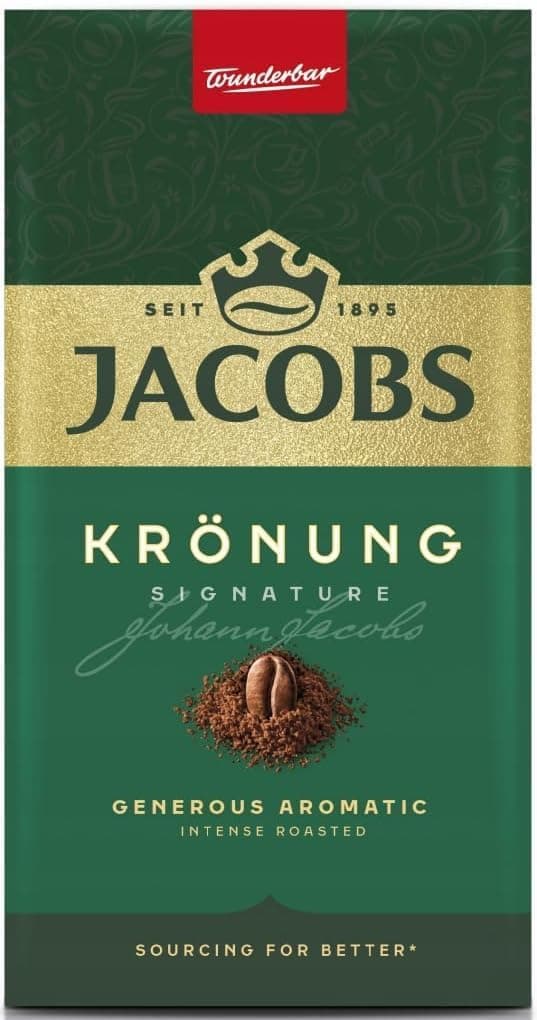 Kronung Ground Coffee 500 Gram / 17.6 Ounce (Pack of 3)
