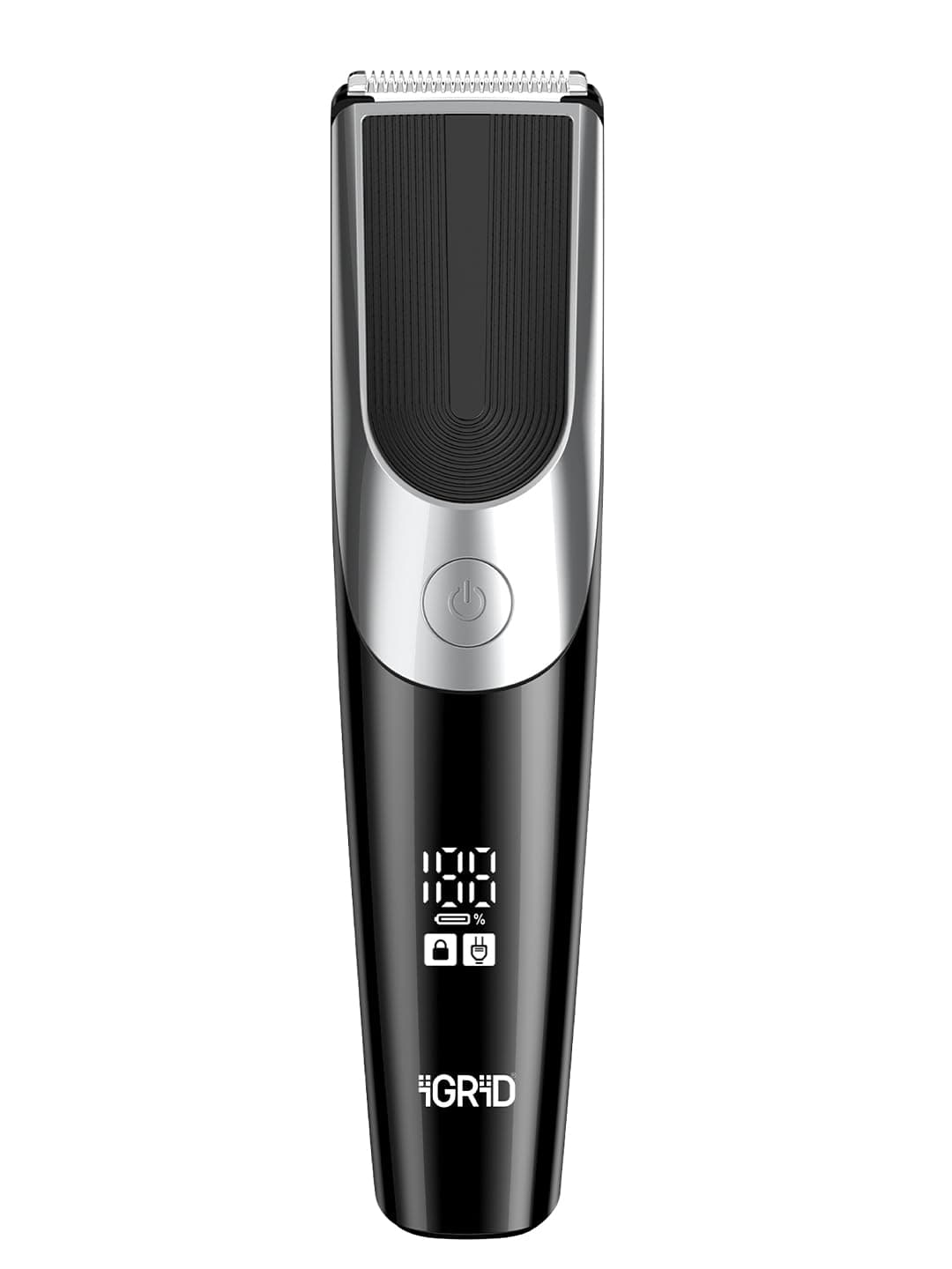 iGRiD All Terrain Trimmer For Men | Multi Utility Grooming Kit With 6 Trimming Combs | Ergonomic Design WIth 90 Min Run Time | Cordless, Precise Trimming | Lithium Battery