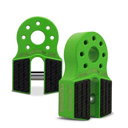Factor 55FlatLink Loaded Shackle Mount (16.000 Lbs) - Monster Green