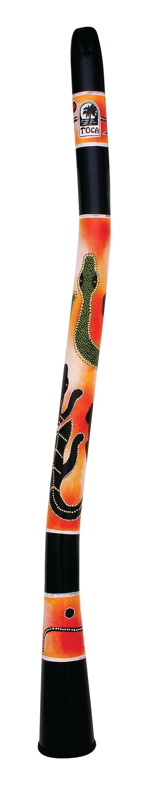 Toca DIDG-CG Curved Didgeridoo - Gecko Design