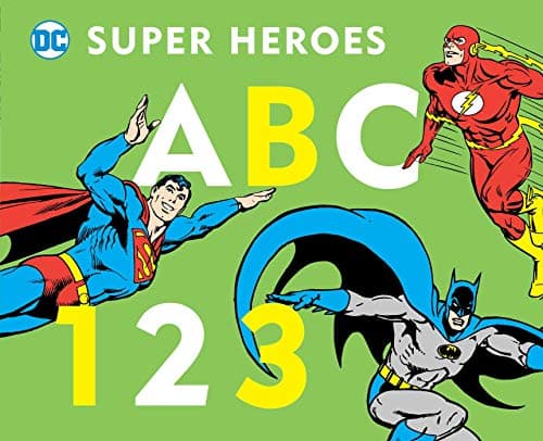 DC Super Heroes ABC 123 Board book – December 25, 2012