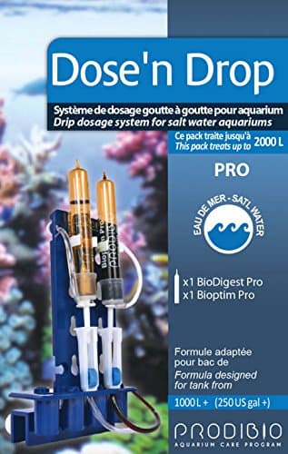 PRODIBIO Dose'n Drop dosing drip dosage system for reef aquarium marine reef coral SPS LPS salty tank treatment