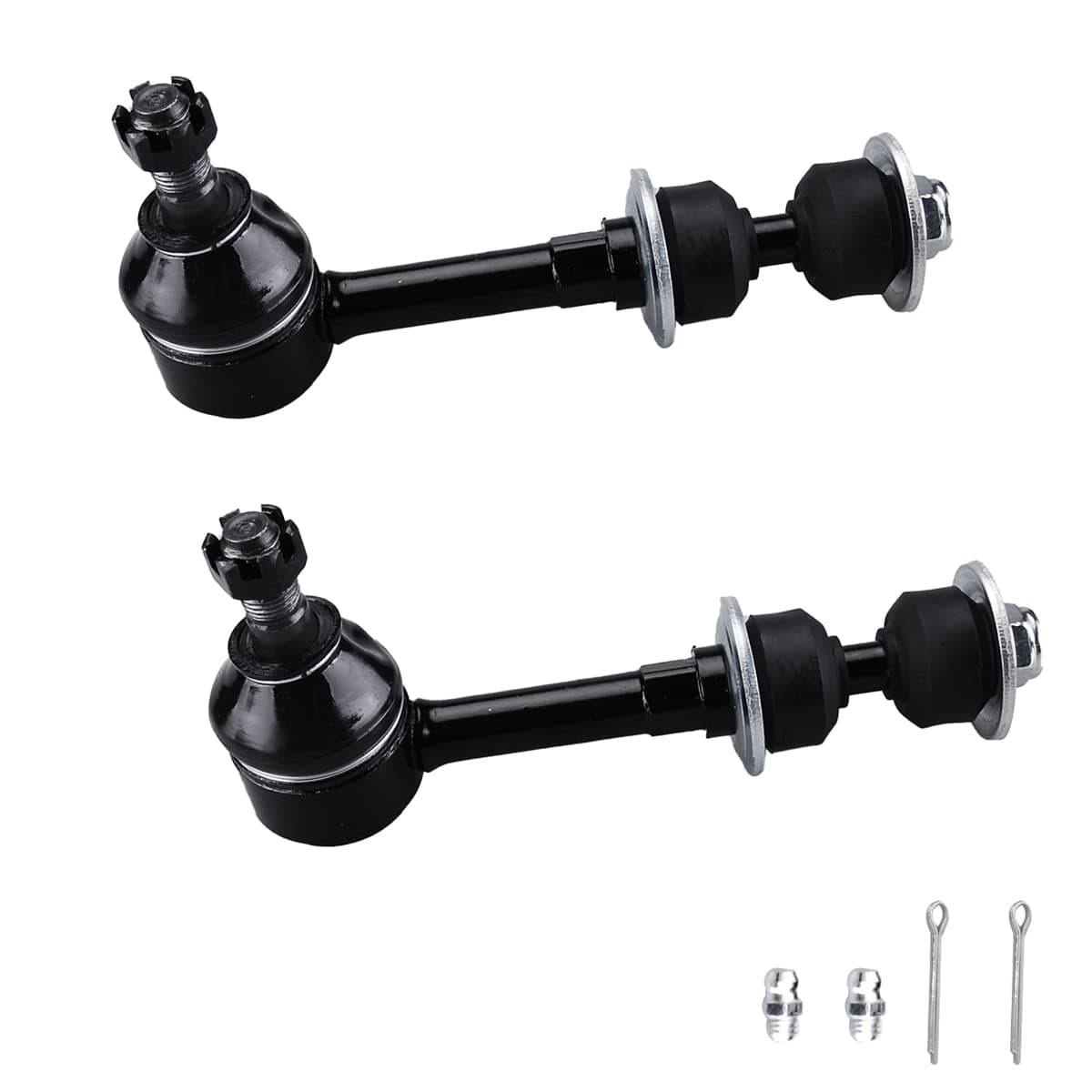 Front Sway Bar Links FITS 4WD Models for Dodge Ram 1500 2000-2001/ Ram 2500 2000-2002/ Ram 3500 2000-2002, K7453 Front Stabilizer Bar Link Driver and Passenger Side- 2pc Set