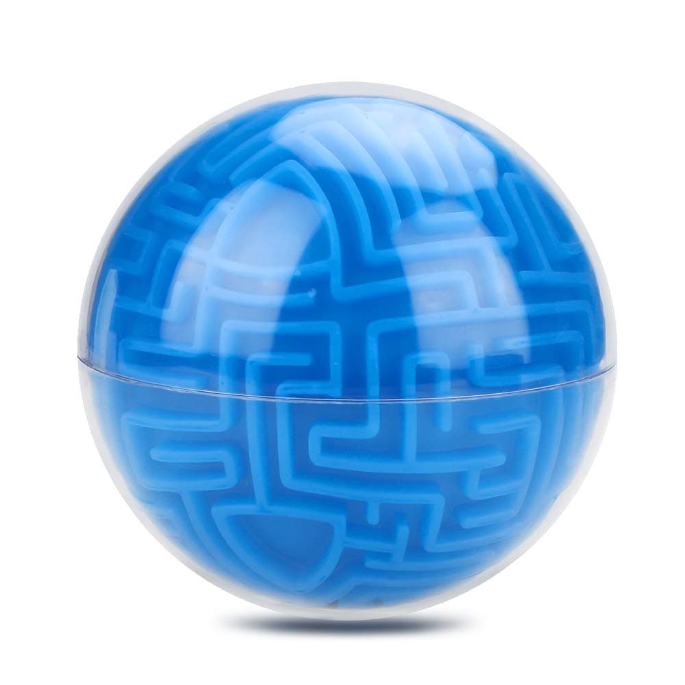 Welltop Maze Ball 3D Magic Puzzle Brain Teasers Ball Intelligence Maze Game Toy Gifts for Kids Brain, Adults Stress Relief