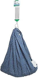 zivara Automatic Cradle for Newborns | Automatic Thottil, Joli, Uyyala, and Jhula | Features Automatic Spring, Removable Cradle, Triangle Hanger and Mosquito Net | Color