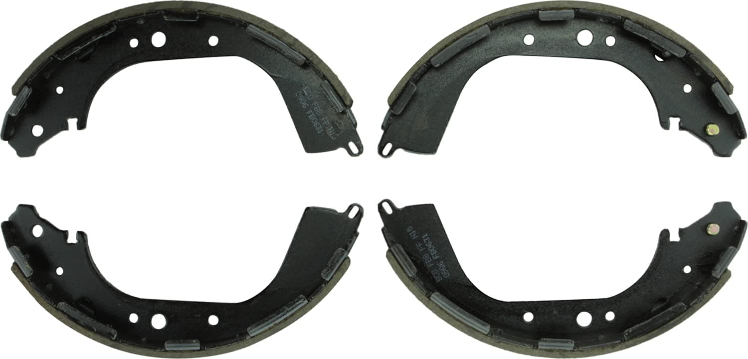 Bosch Automotive BS631 Blue Drum Brake Shoe Set - Compatible With Select Infiniti QX4; Nissan D21, Frontier, Pathfinder, Pickup, Xterra; REAR