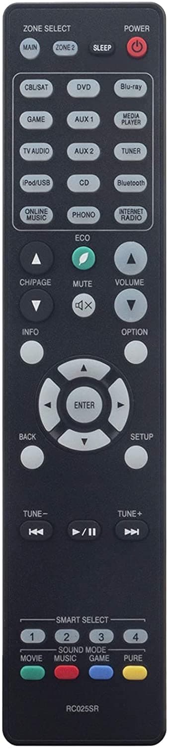 Replacement Remote Control for Marantz SR5007 SR5008 SR6012 SR5013 SR5014 SR6008 A/V Receiver