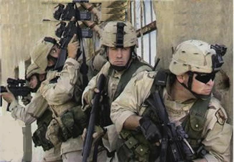 Mars Figures 72003-1/72 U.S. Soldiers Modern Scale Plastic Model kit