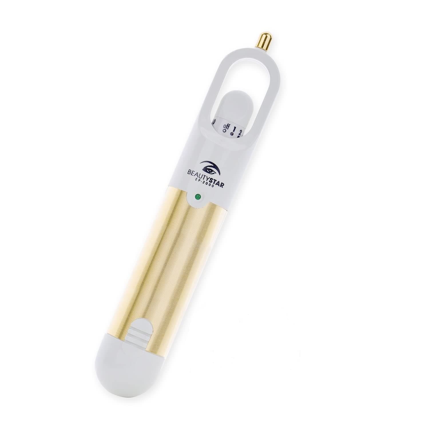 Beauty Star EP-2000 Microcurrent Face Lift Device | 15 Years Proven – Med Spa Grade in Weeks Beauty Star Face Toner Gently Tightens & Erases Wrinkles, Lines & Aging from Face, Chin & Neck