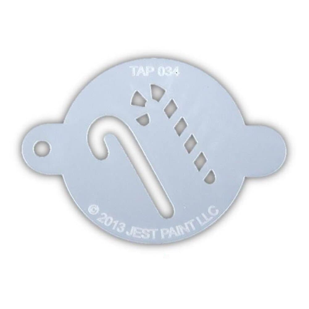 TAP 034 Face Painting Stencil - Candy Cane