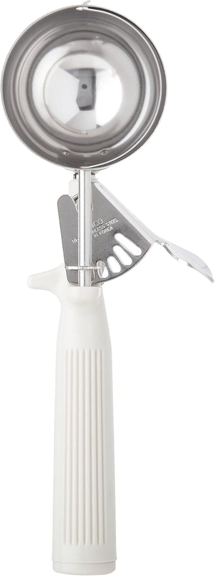 Winco Ice Cream Disher with Ivory Handle, Size 10