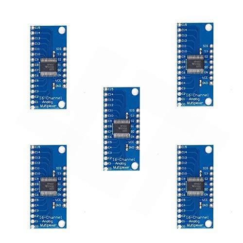Ximimark 5Pcs 16CH Analog Digital Multiplexer Breakout Board Module CD74HC4067 CMOS Precise Module For Arduino