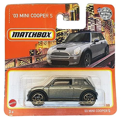 MBX - ´03 Mini Cooper S - Silver Grey Metallic 73/100 - GXM91 - Superfast - Lesney - 2021 - Short Card