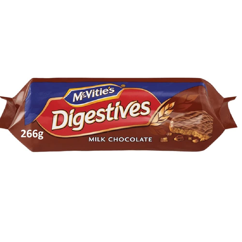 Milk Chocolate Digestives 300g 4-Pack - Fast