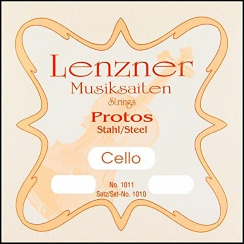 Lenzner Protos Violin Flatwound Chrome Steel String - E - 1/2 Size