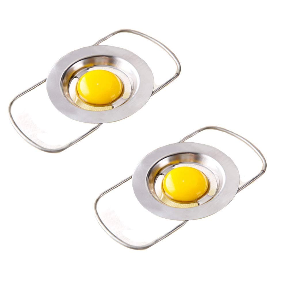 DSWW Stainless Steel Egg Separator Telescopic Egg White Yolk Filter for Cooking Kitchen Gadget
