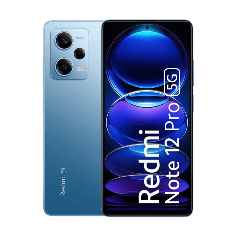 Redmi Note 12 Pro 5G (Glacier Blue, 8GB RAM, 128GB Storage)