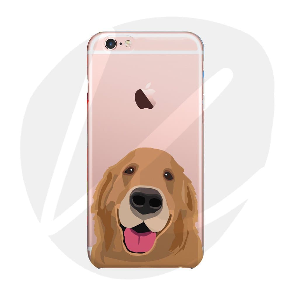 Sleeping bear)iPhone 5/S/SE Case Cover, Lovely Pet Cute Animal Cartoon Little Dog phone Case Cover,Slim,Shock-Absorption Bumper,Anti-Scratch TPU Soft Case Cover, with Lanyard-Golden Retriever