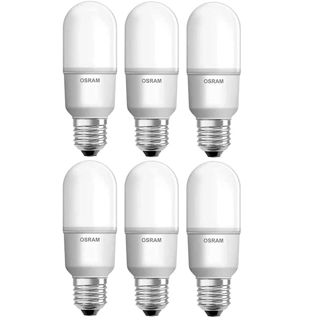 Osram E27 Led Value Stick Bulb 10W 2700K Warm White 230V Frosted (Pack Of 6)