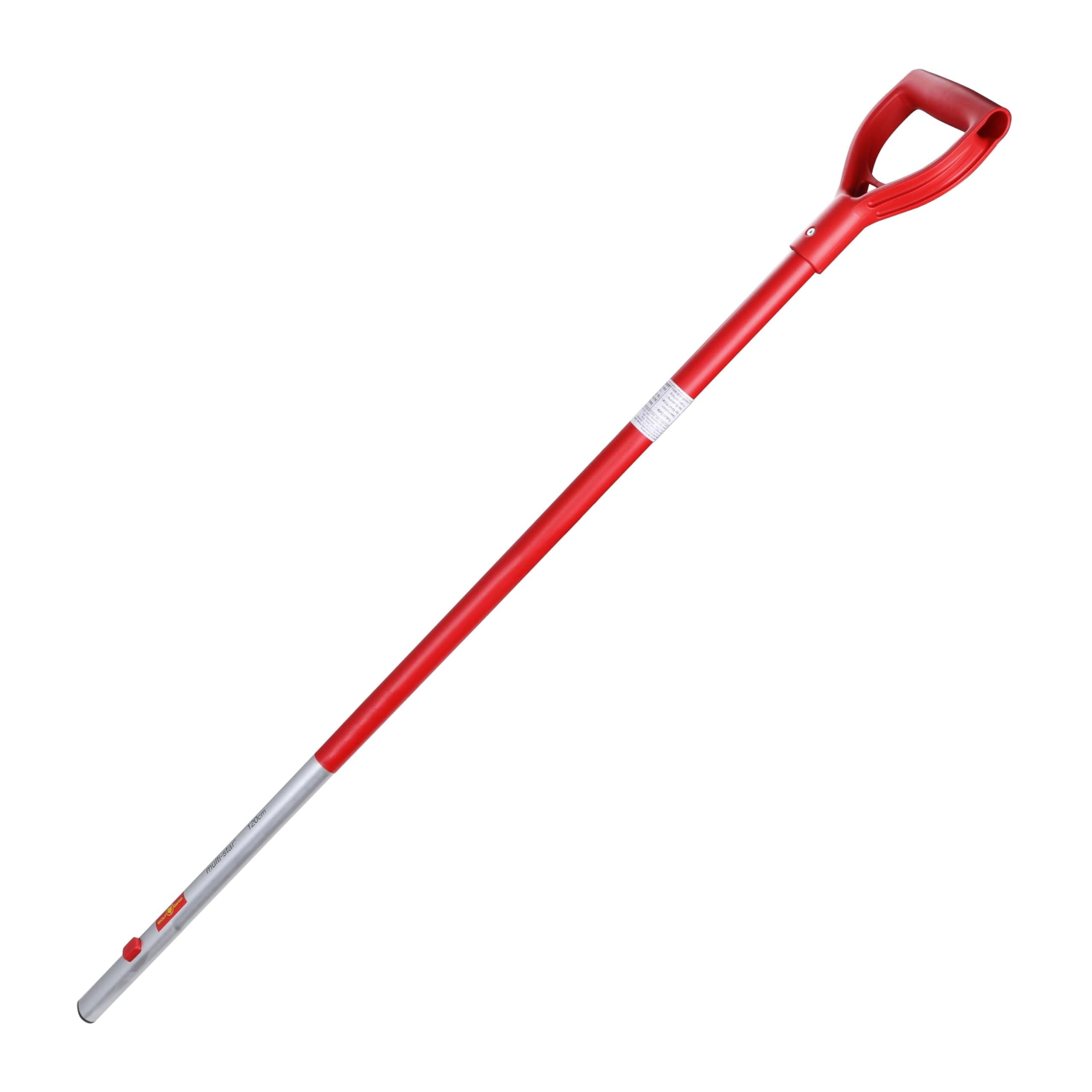 Wolf Garten 3943062 Multi-Star Aluminium D-Handle with D-Grip,85 Cm Working Length,Suitable for All Garden Tools(85 X 4 X 4 Cm)