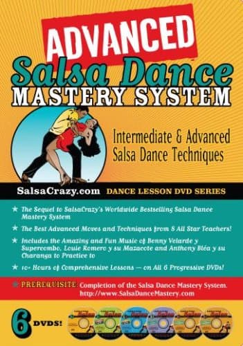 SalsaCrazy's Advanced Salsa Dance Mastery System (Six-DVD Set)