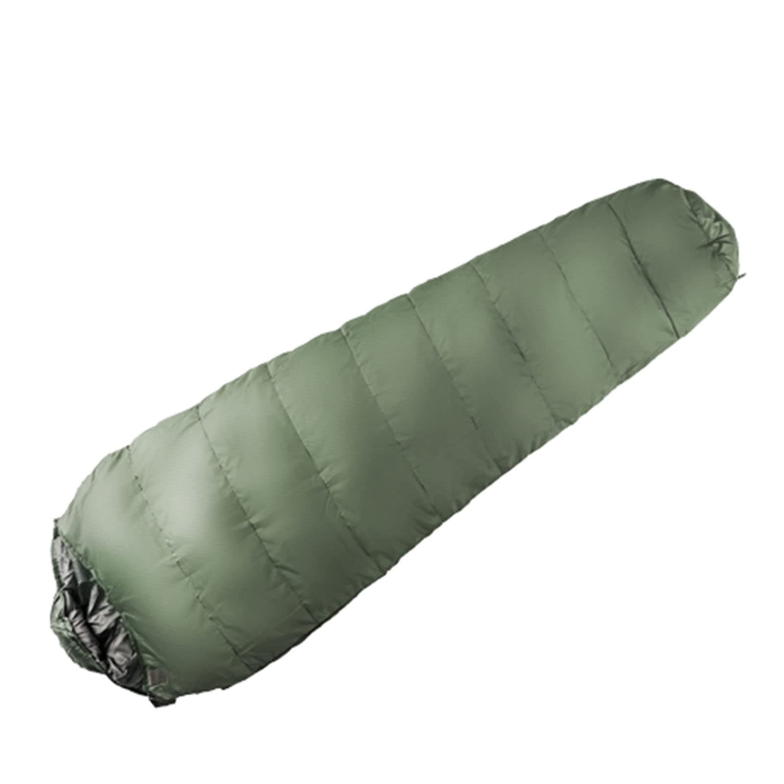 Rectangular Sleeping Bags for Adults Winter Warm 3 Season Sleeping Bag Bivy Sack Sleeping Gear Hollow Cotton Filling Outdoor Camping Trips Thick Cold Protection