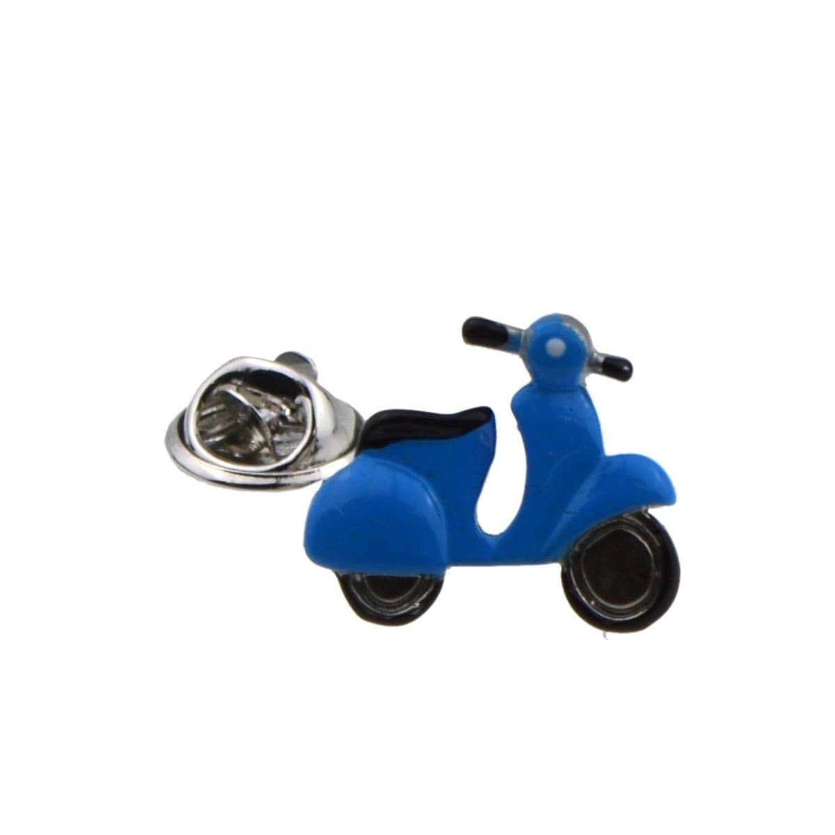 Wow CufflinksBlue Scooter Lapel Pin Badge