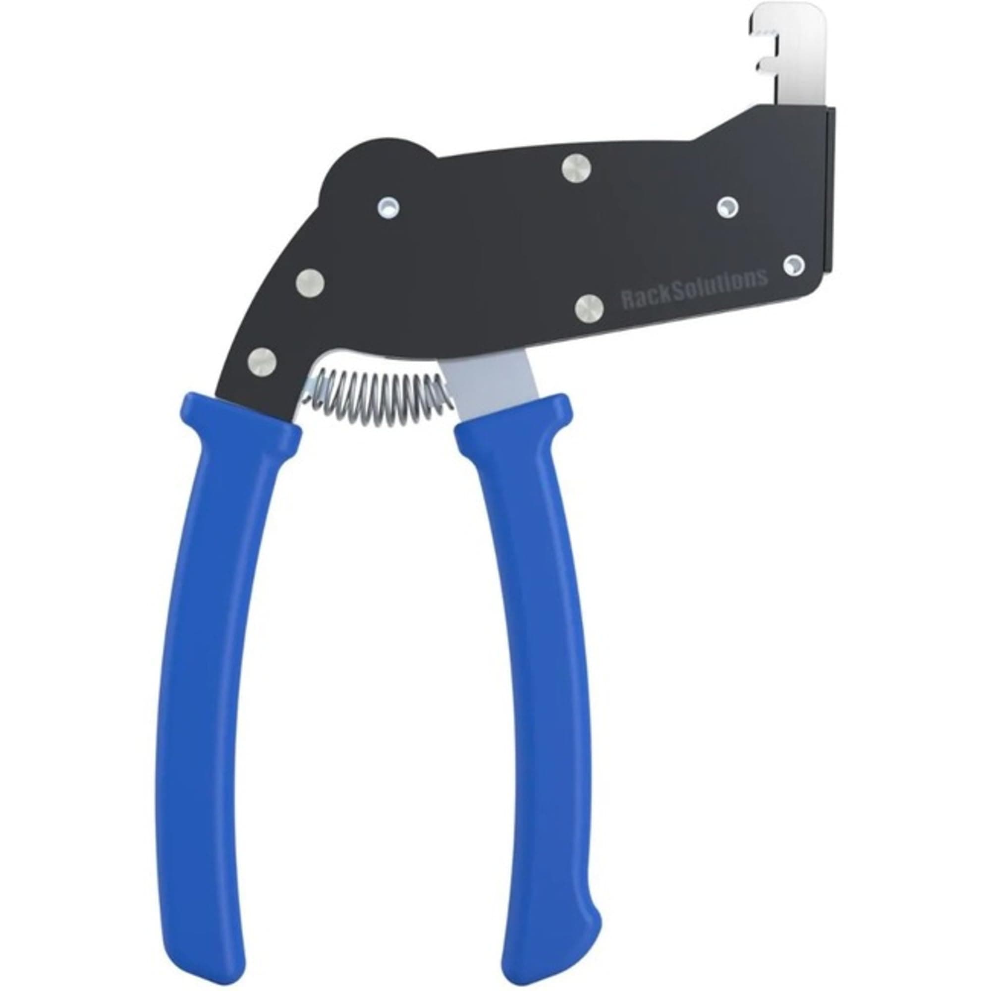 RackSolutions World's Best Cage Nut Tool for IT and Data Center Rack Deployment, Rubberized Grip, Angled Neck for Easy Cage Nut Installation